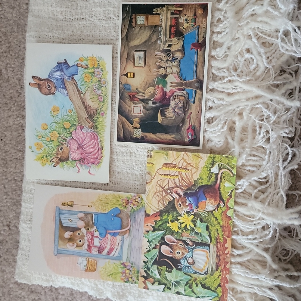 Assorted vintage post cards